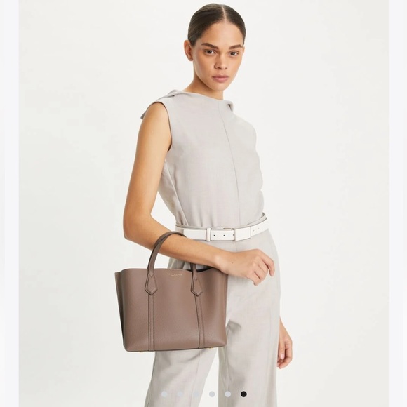 NWT Tory Burch Small Perry Triple-Compartment Tote Bag - Picture 9 of 9